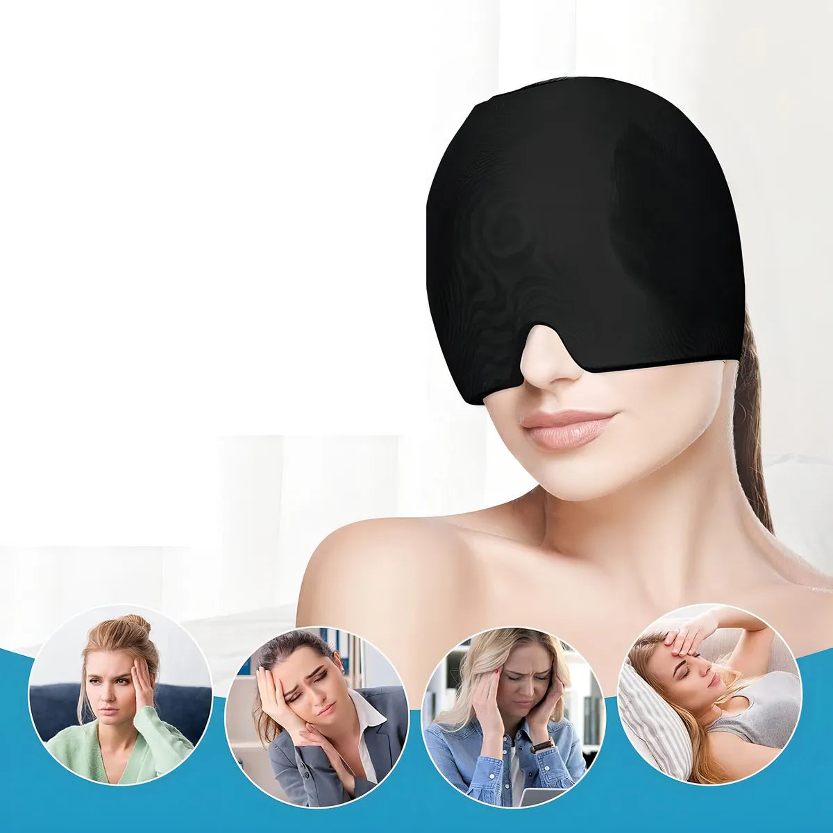 GORRO DE GEL ALIVIO MIGRAÑA